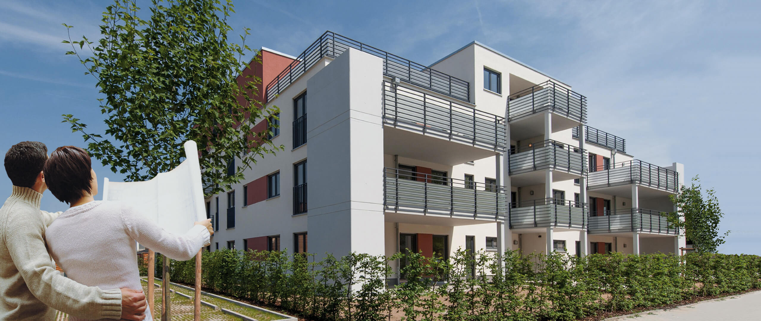 Bild der gewobau Wohnanlage am Horlache Park